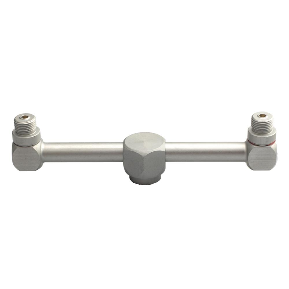 Jeebel-Divisor de linterna de Gas para campamento, adaptador de cilindro de Gas para estufa de Camping al aire libre: 2 Mata White