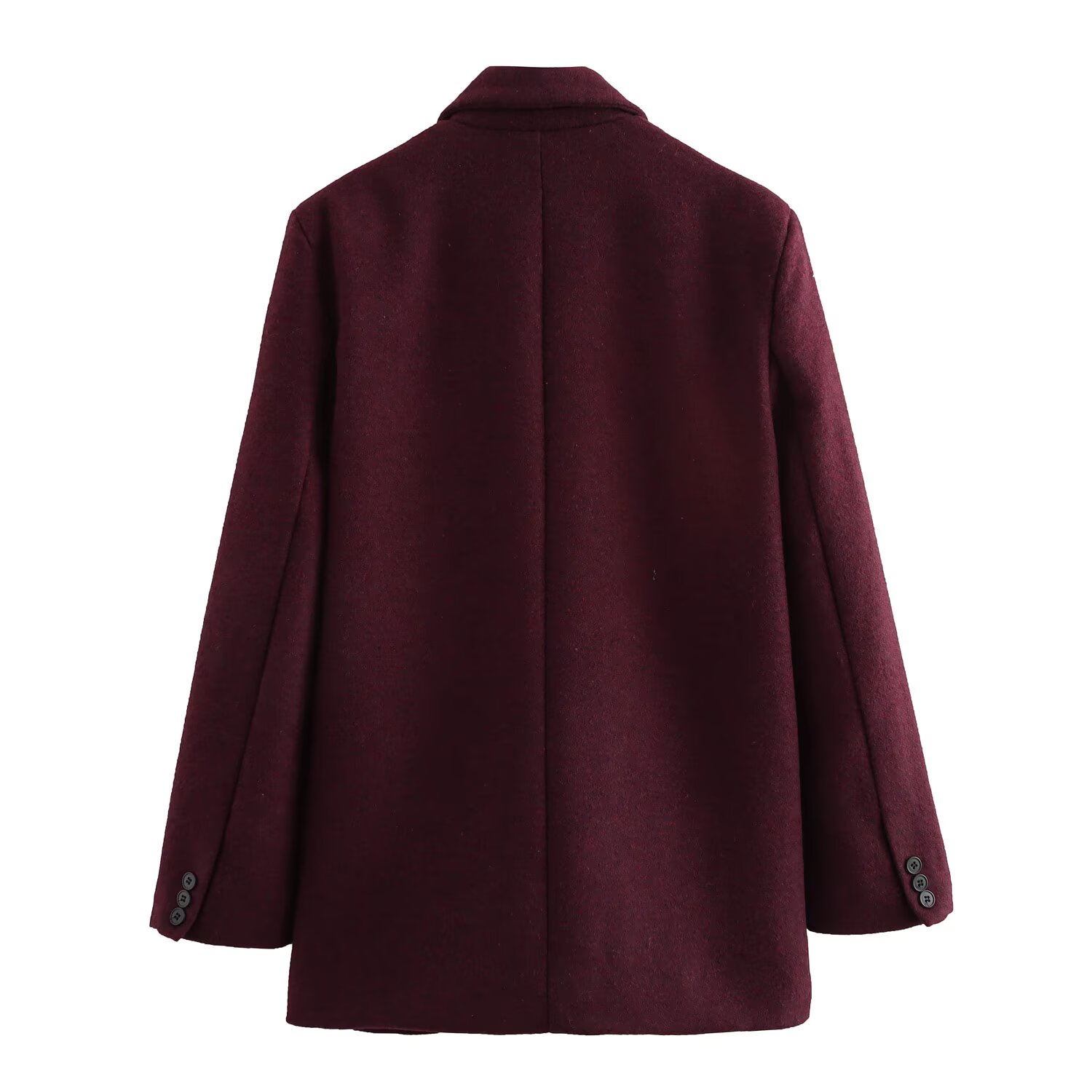 2025 Nuovi abiti da donna: cappotto monopetto con risvolto ampio e alla moda in stile europeo e americano