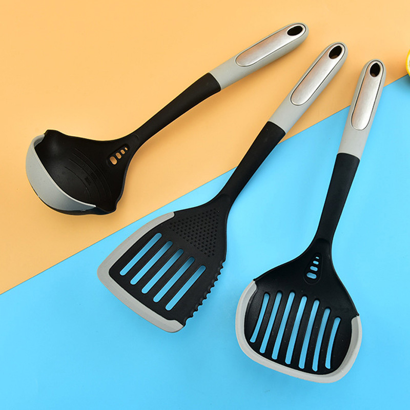 Silicone Non-stick Cooking Set Kitchenware Cookware Heat Resistant Kitchen Utensils Accessories Spatula Spoon Baking Tools