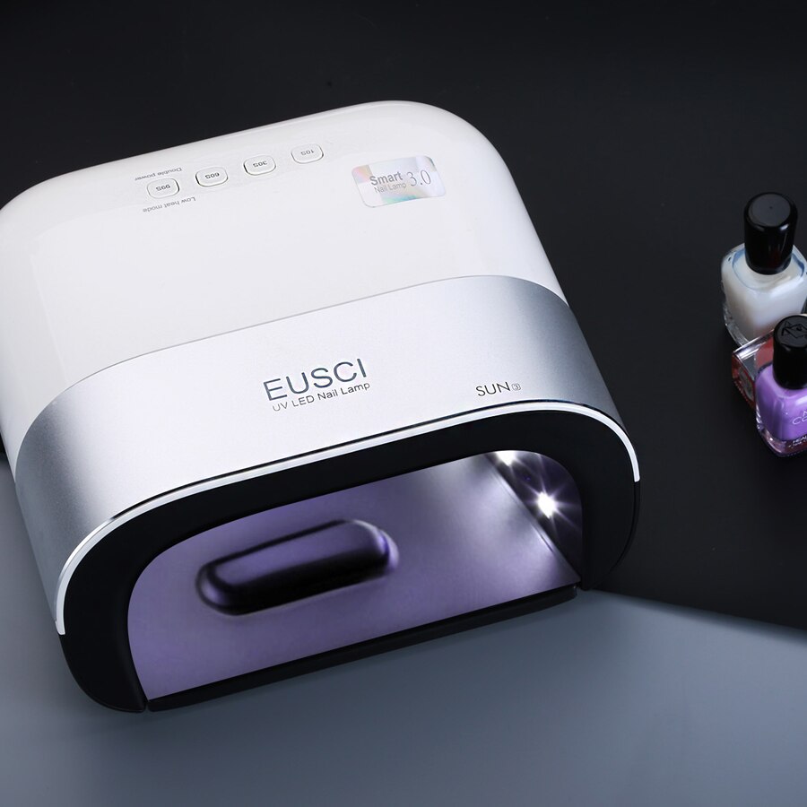 SUN3 Nail Dryer Smart 2.0 48W UV LED Lamp Nail with Smart Timer Memory Invisible Digital Timer Display Nail Drying Machine