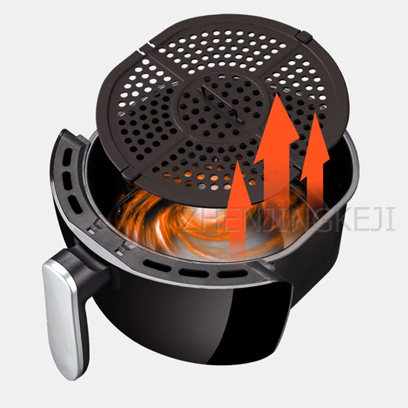 Mini Lucht Friteuse Kleine Capaciteit Thuis Anti-aanbak Pan Zonder Olie Frieten Machine Multicooker Elektrische Friteuse Airfryer Voor Keuken