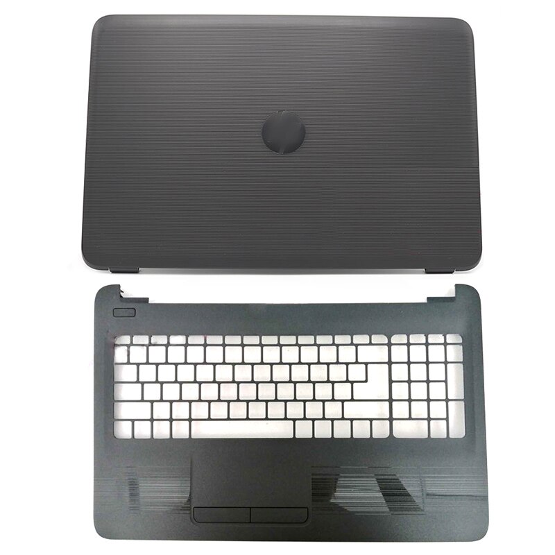 Laptop LCD Back Cover/Front Bezel/Hinges/Palmrest/Bottom Case For HP 15-AY 15-BA 15-BD Series 859511-001 Black 855027-001: AC Cover1