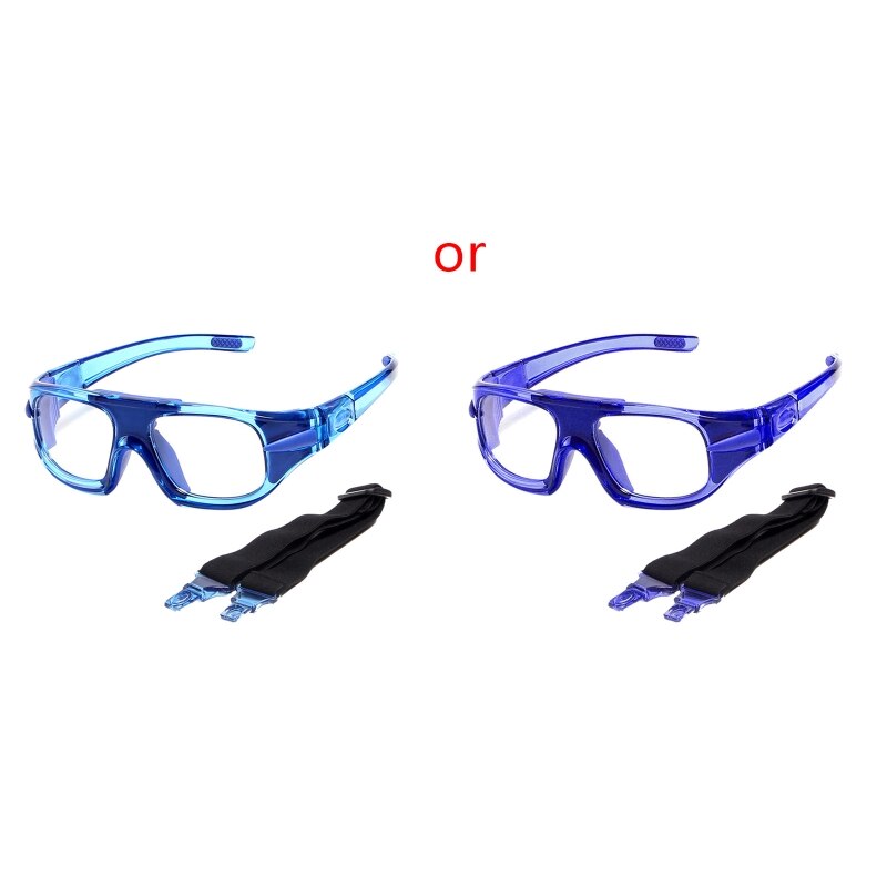 Gafas deportivas protectoras para baloncesto y fútbol, lentes ópticos de seguridad con marco extraíble para miopía, R9CE