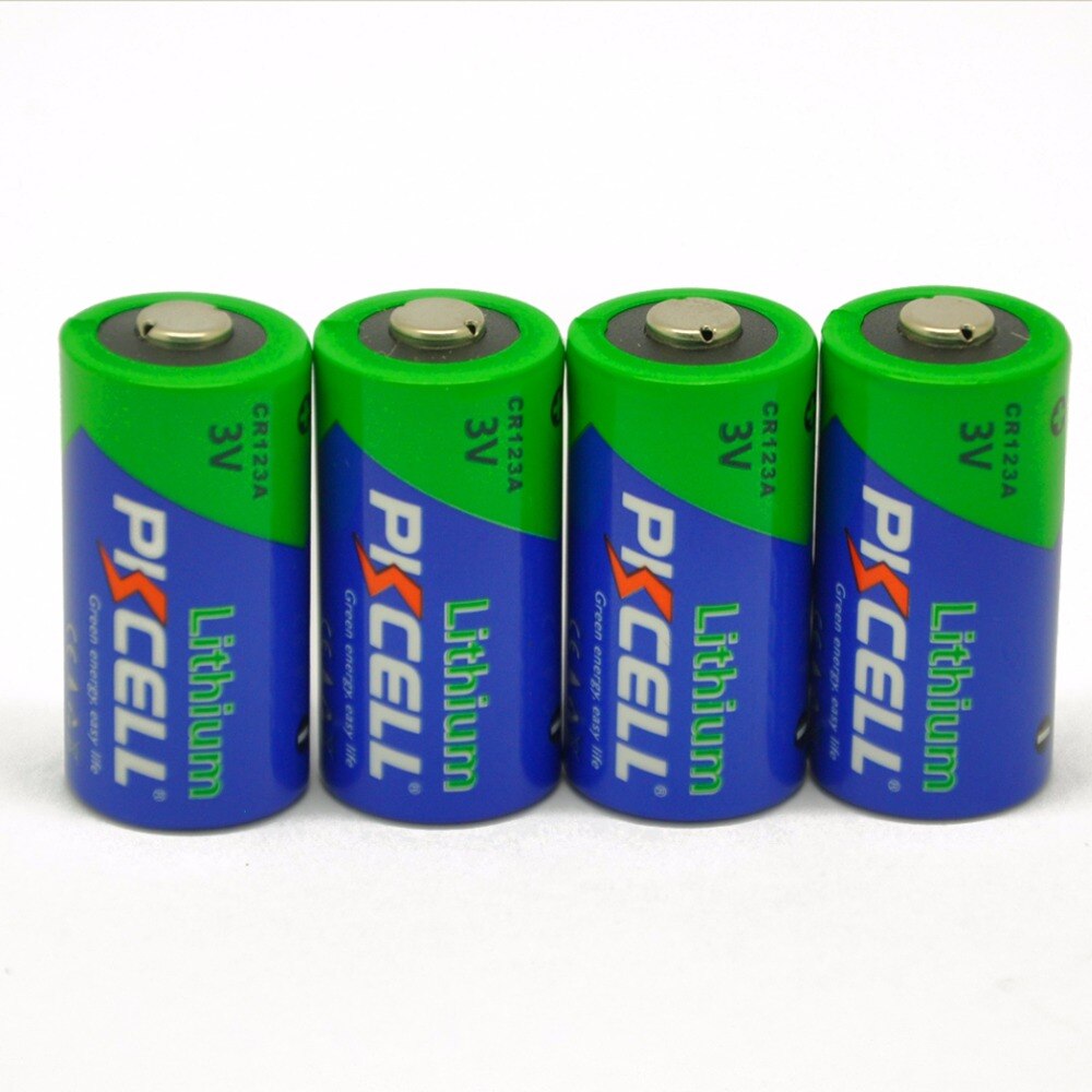 12 x pkcell cr123a lithium batterij cr123 cr 123 cr17335 123A CR17345 16340 2/3A 3 V Li-MnO2 Foto Batterij Batterijen voor Carmera