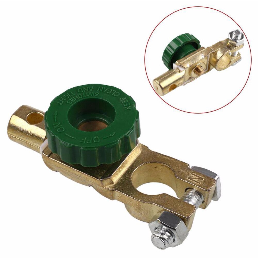 Quick Terminal Link Easy Install Disconnector Truck Car Practical Alloy Protection Replacement Battery Cut Off Switch