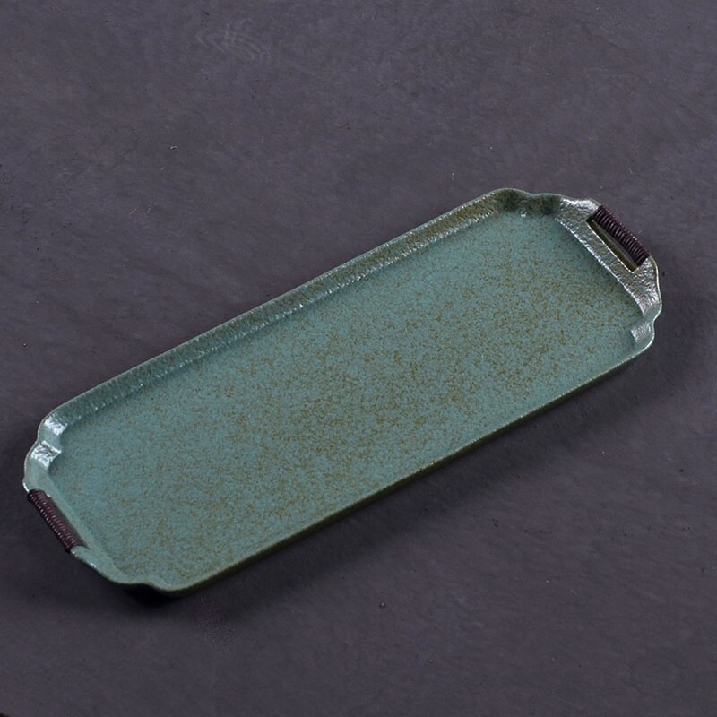 TANGPIN ceramic tea trays rectangle tea table serving tray kung fu tea accessories: Style D