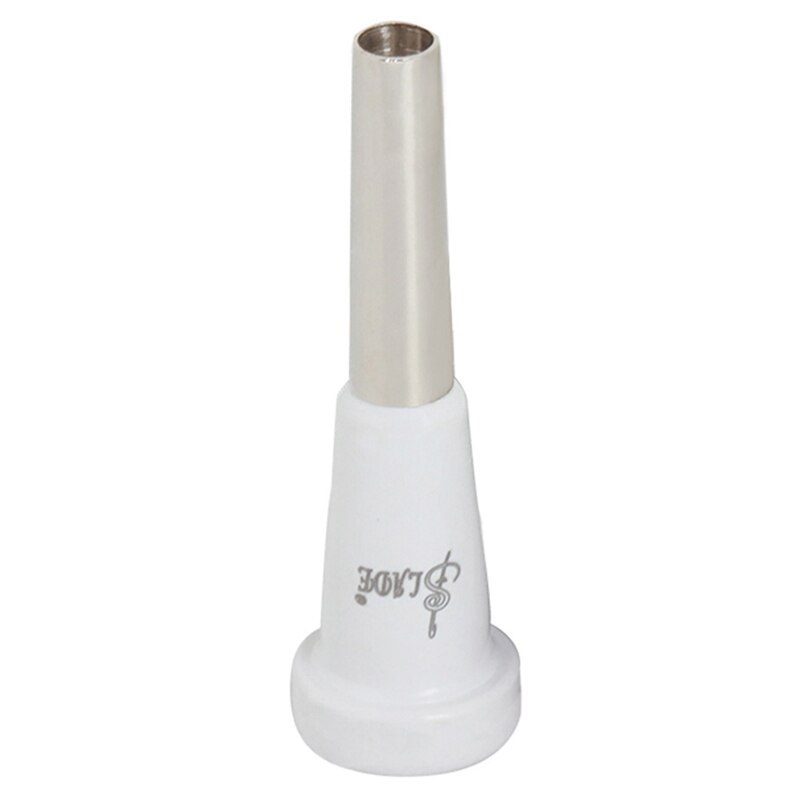 Boquilla de trompeta, boquilla pequeña de Metal ABS de alta gama, varios colores disponibles, 7C: white