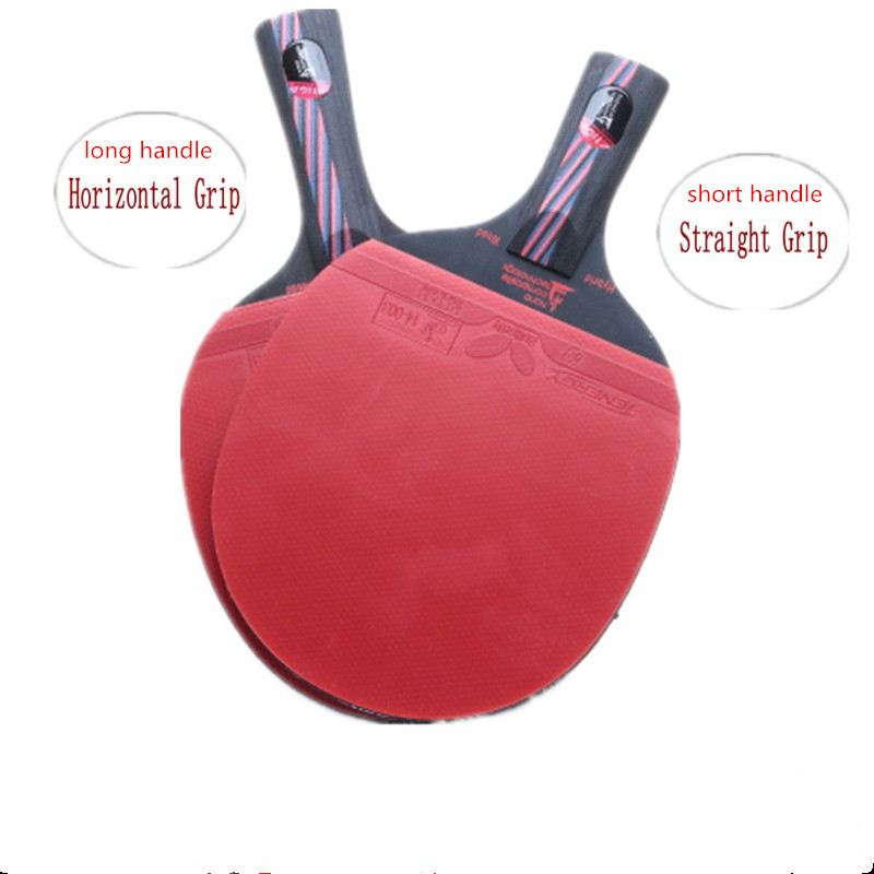 Professionele Hybrid Wood 9.8 Tafeltennis Racket Met Puistjes In Tafeltennis Rubber Fl Handvat Cs Handvat Ping Pong bat