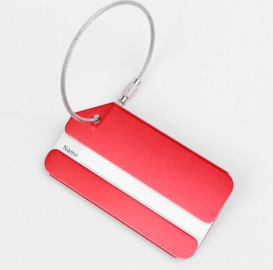 HJKL luggage tag Boarding flight baggage card Travel Luggage Label Straps Suitcase Luggage Tags: I