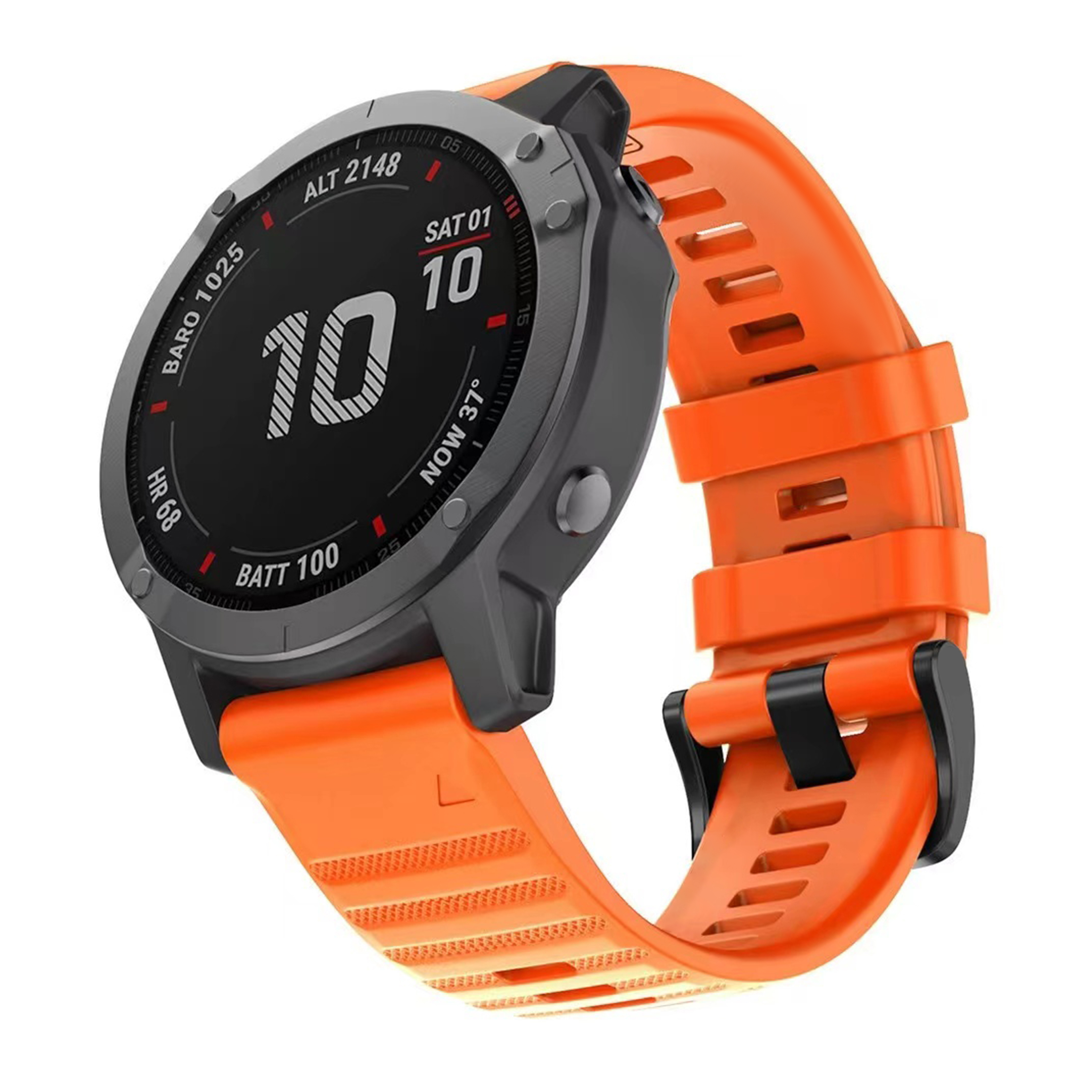 26 22 20MM Silicone strap for Garmin Fenix 6X 6 7 7X Pro 5S 5X Plus Fenix 8 E Watchband Bracelet Epix Gen2 965 955 3HR QuickFit