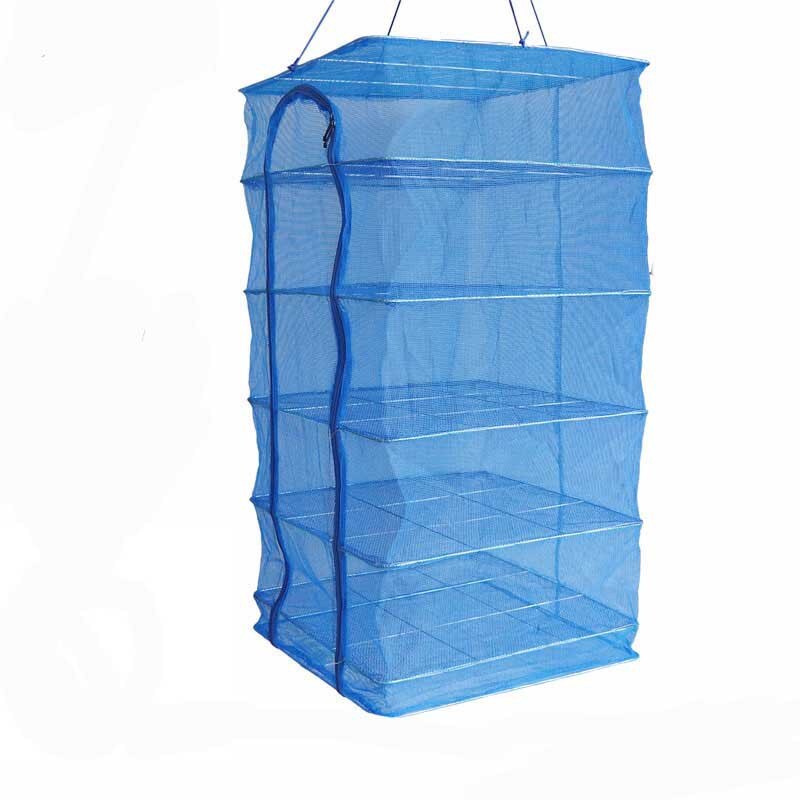 Hanging Drying Mesh Folding Fish Net Vegetable Anti Fly Cage 5 Layer fishing tools and equipment