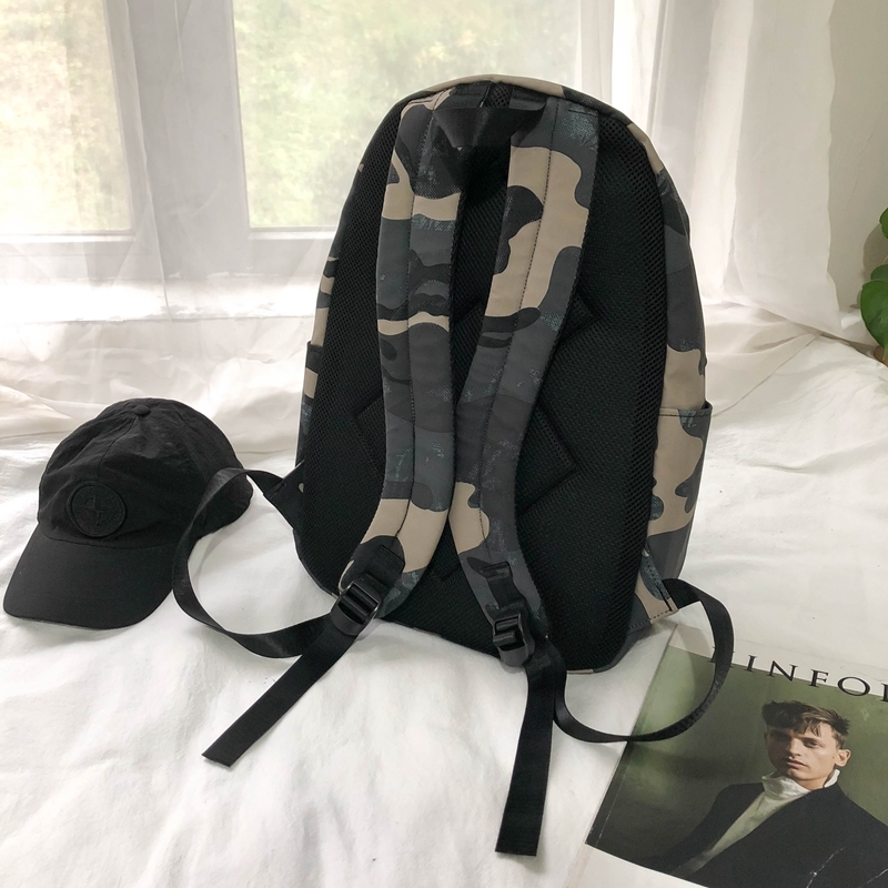 Sac à dos Camouflage de étanche à l'eau Oxford loisirs ou sac de voyage grande capacité portable unisexe sac d'école