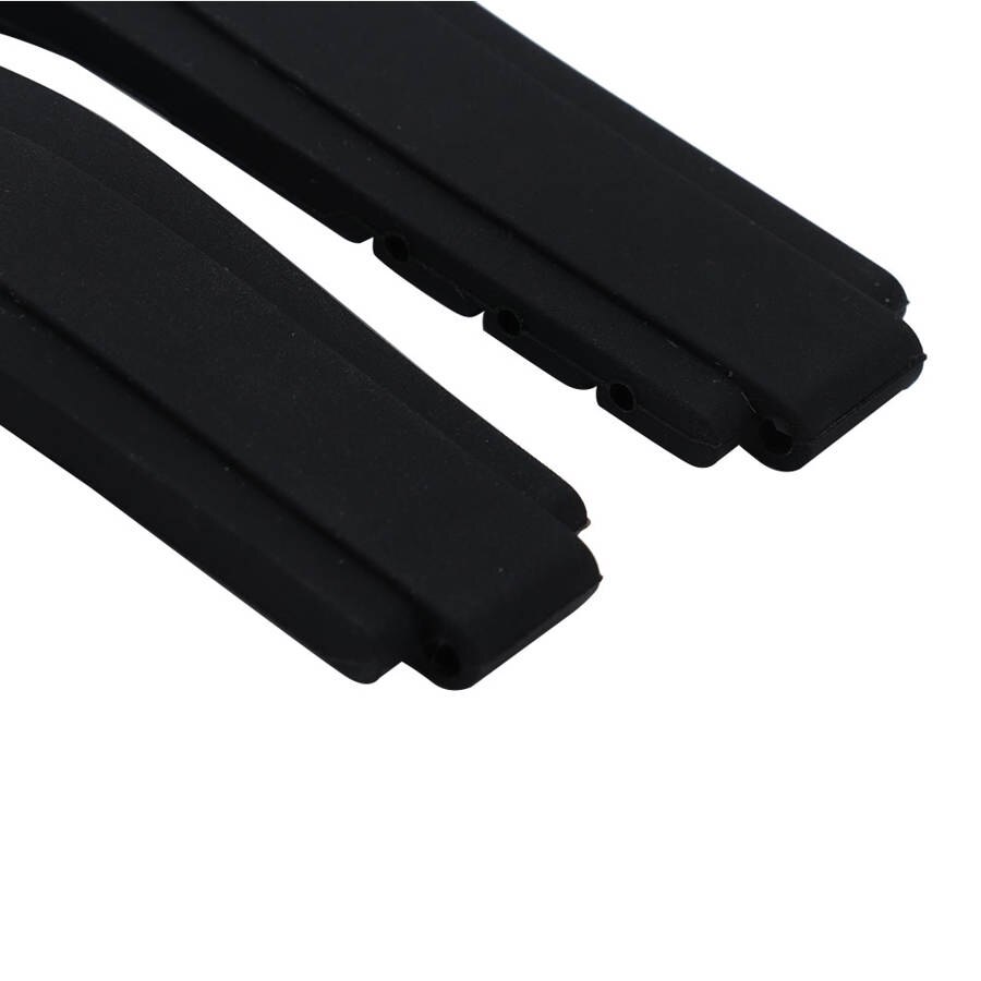 Unisex Silicone Rubber Sport Zachte Transpiratie Horloge Polsband Voor Horloge