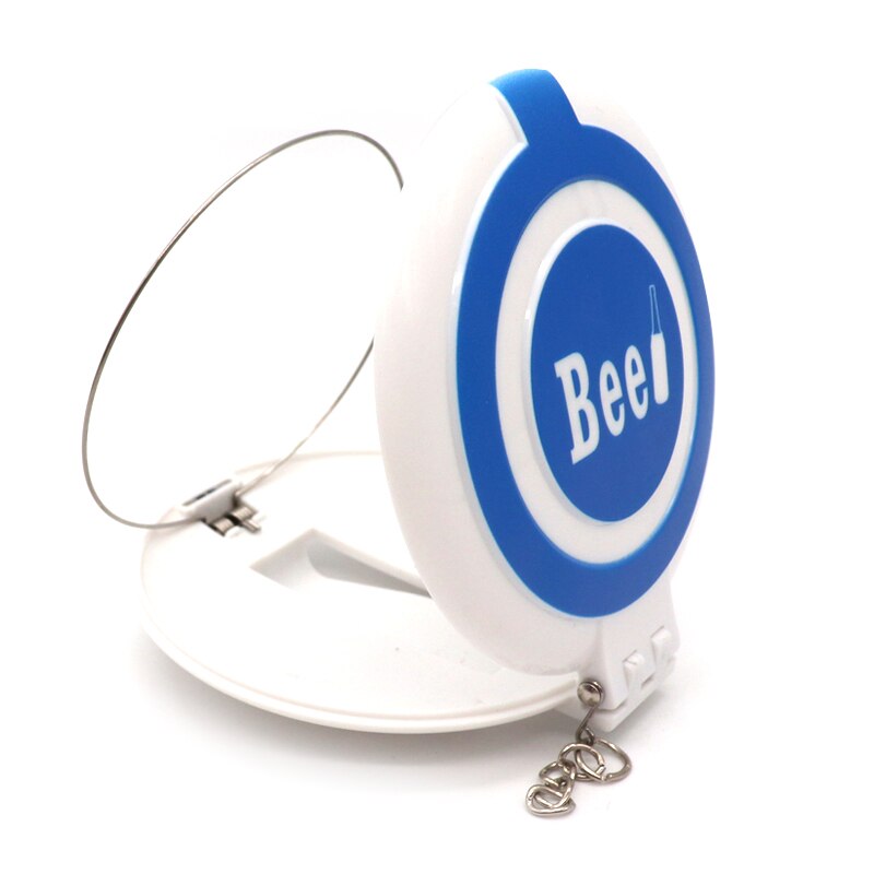 Cintura fibbia per birra forniture per attività da sbarra tutto'aperto protezione ambientale in plastica rossa e blu portabottiglie per vino