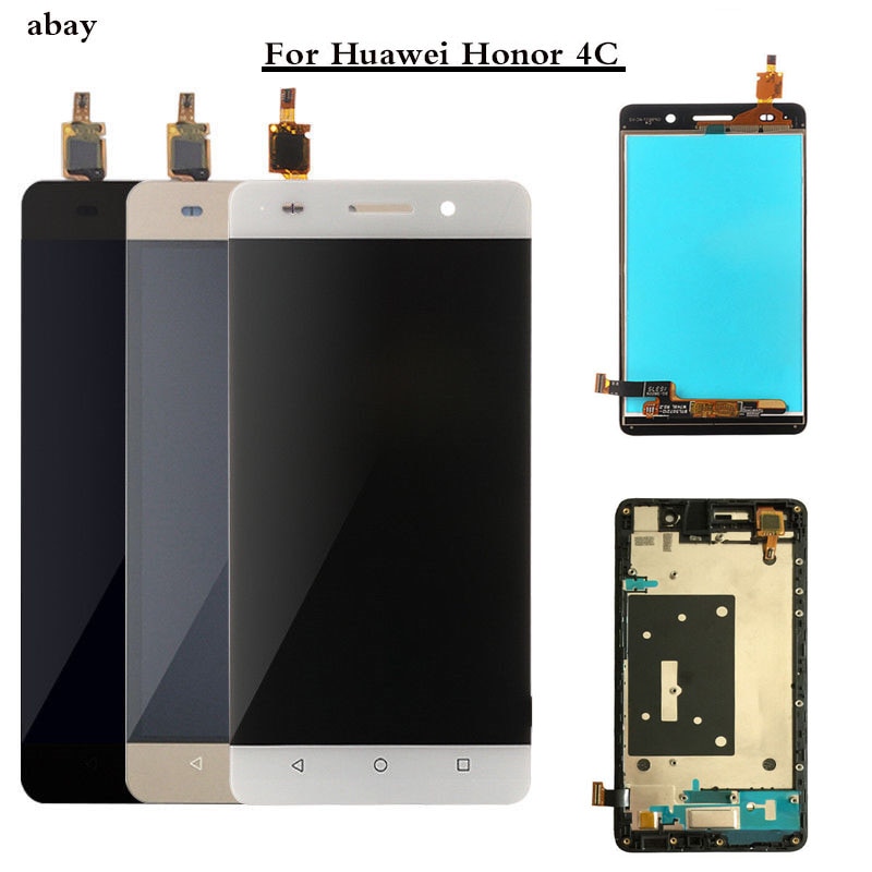 100% Getest 5.0 inch Voor Huawei Honor 4C CHM-U01/G Play Mini CHC-U01 CHC-U03 Lcd Touch Screen Digitizer montage