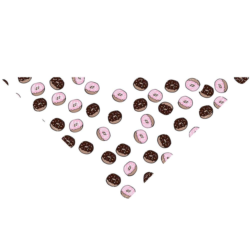 Voedsel Gedrukt Pet Bandana Verstelbare Pet Kat Hond Sjaal Speeksel Handdoek Warm Neck Kraag Halsdoek Tie Bib Bandana Dierbenodigdheden: Style 7 / M