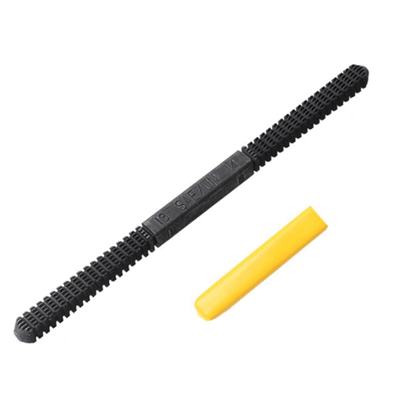 Thread Repair Restoration File Teeth Correction Metric Hardware Mini DIY Tools: Navy Green