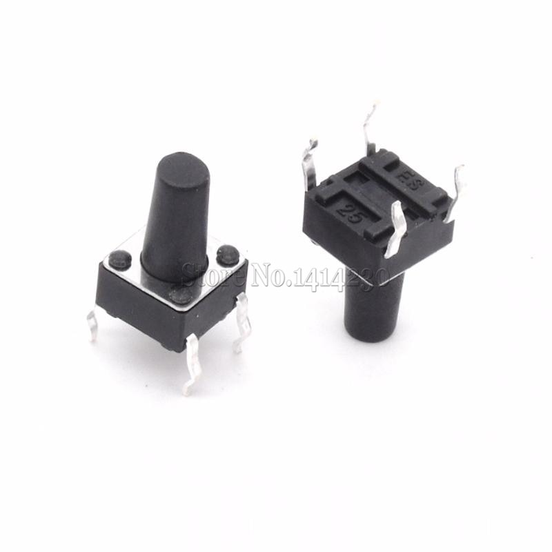 5 Stück 4-Tasten-Tastaturmodul – Universeller Druckschalter, 0–48 V DC, Für DIY, Raspberry Pi & Arduino