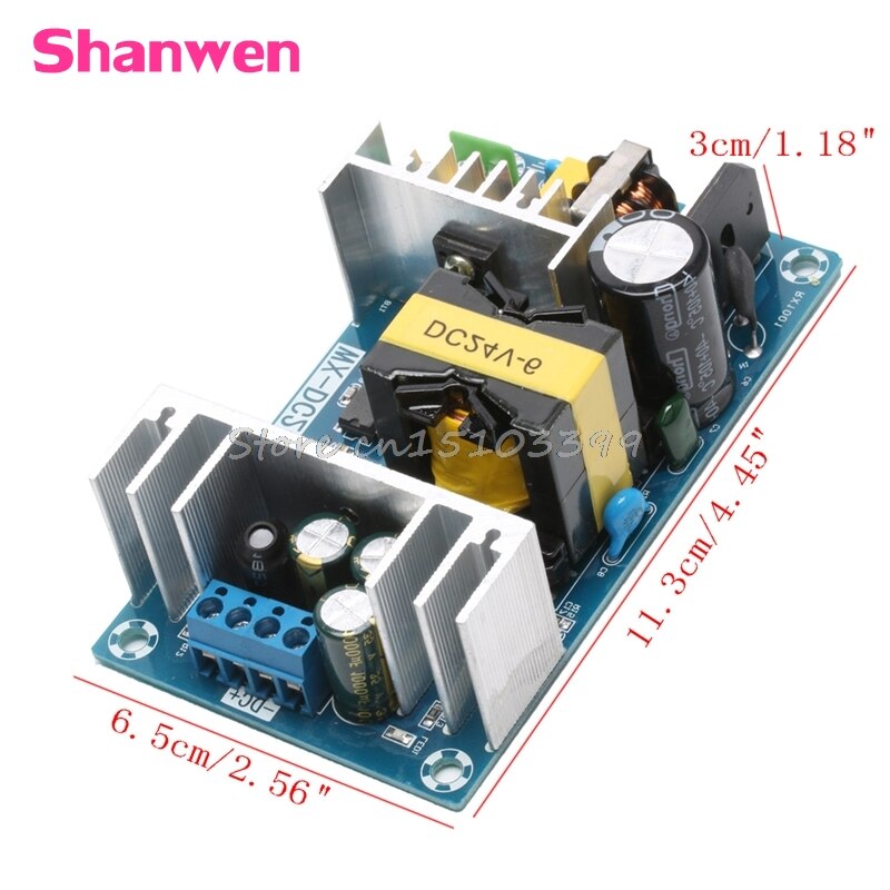 AC 100-240V zu DC 24V 6A 150W Netzteil AC-DC Energie Modul Bord schalten G08 whosale &