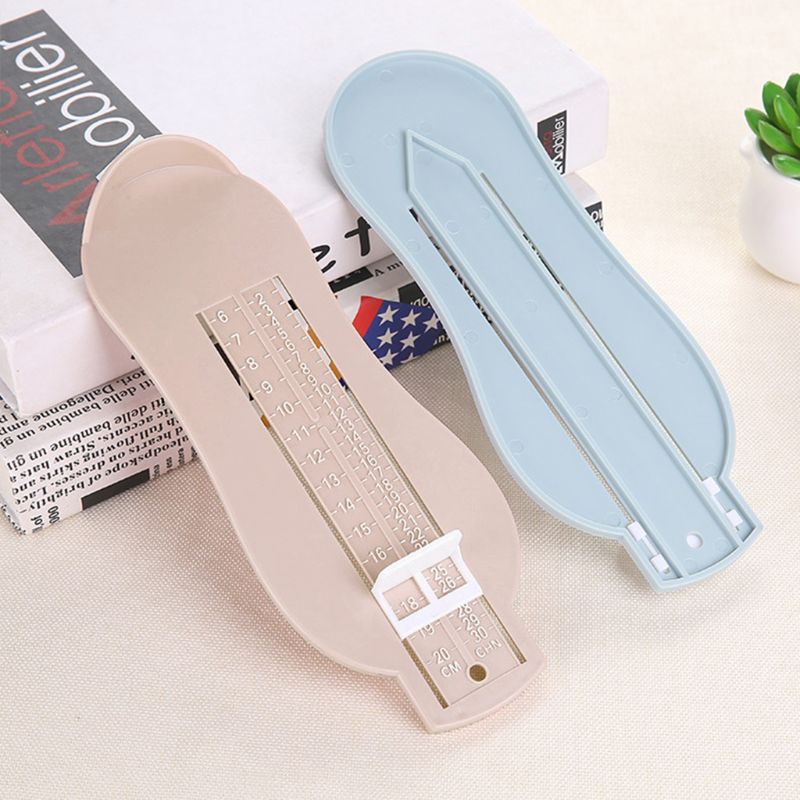 Kind Säuglings Fuß Messen Manometer Schuhe Größe Sauerei Lineal Gerät freundlicher 6-20cm