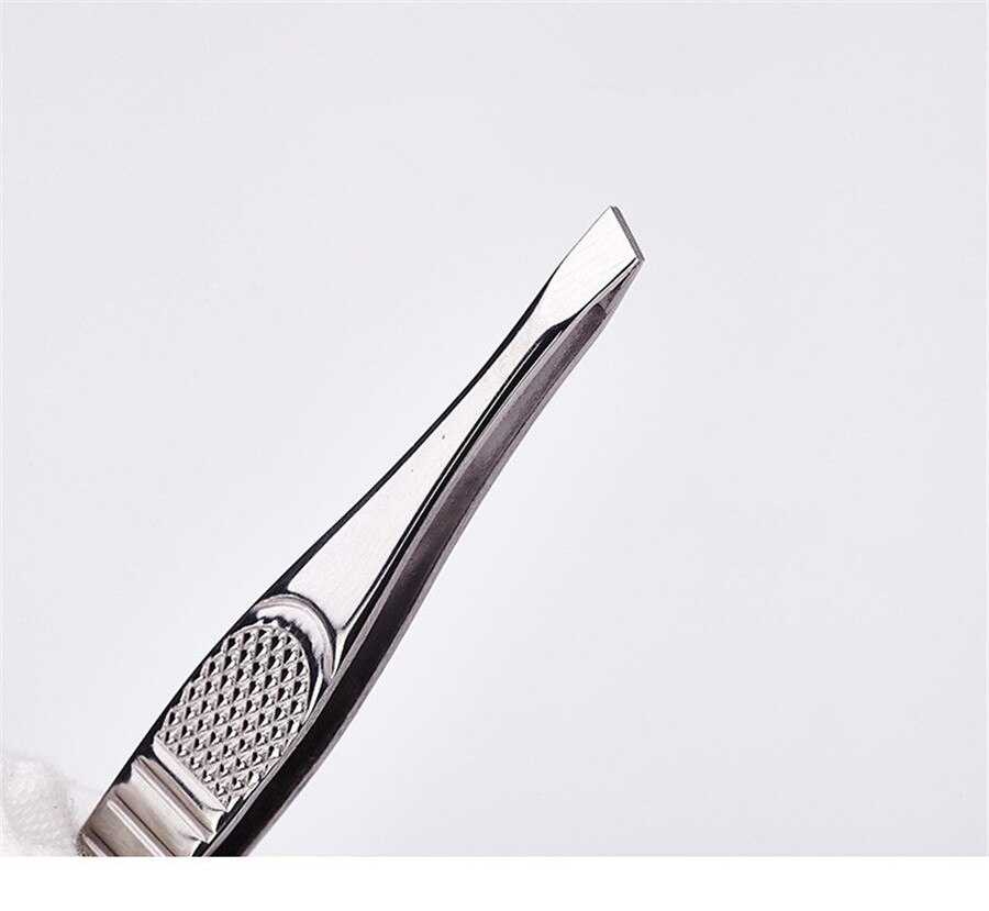Pinzas de acero inoxidable para quitar bigote, pinzas para la boca, en oferta, E405