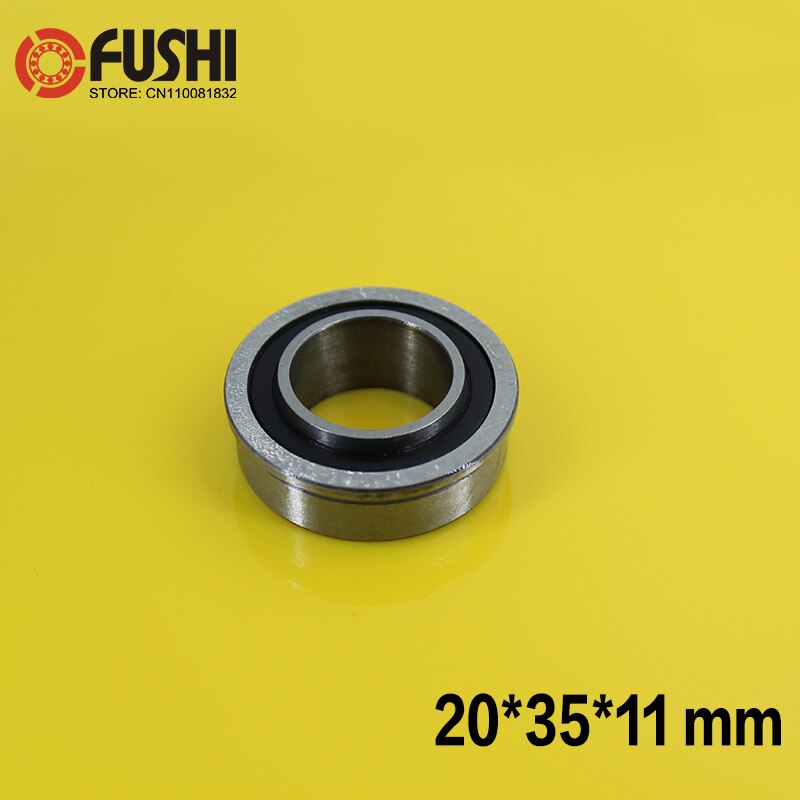 Wheelbarrow Bearing 20x35x11mm ( 1 Pc ) Garden Trolley Ball Bearings With Flanged