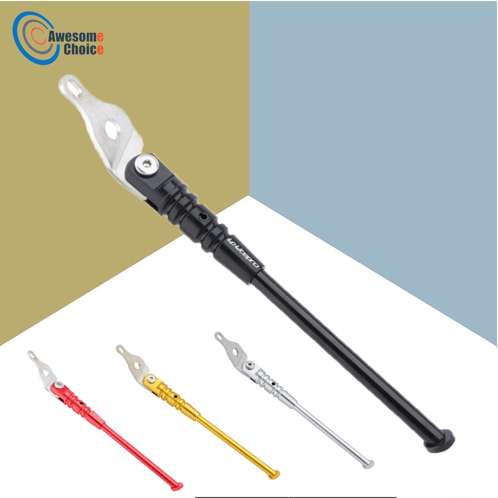 Litepro Bicycle Kickstand Aluminum Alloy Ultralight Folding Bike Kick Stand 210mm Folding Bike Foot Support Road Bike Stand