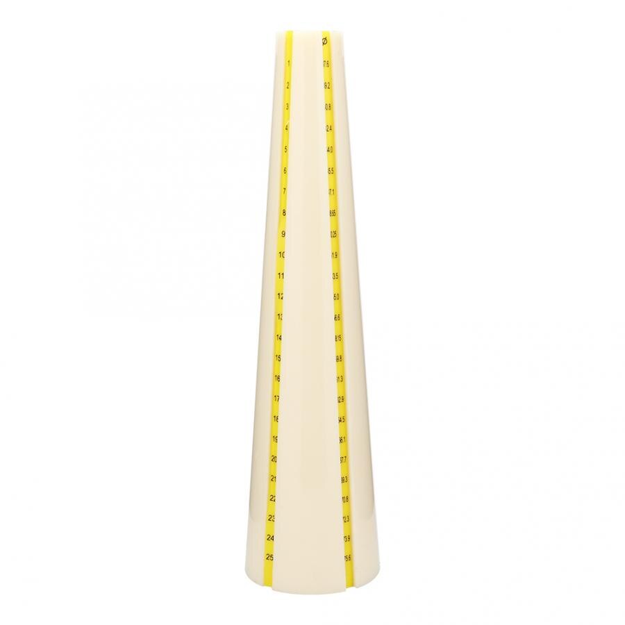 Plastic Bracelet Measuring Mandrel Stick Sizer Jewelry Hammer Measuring Repairing Making Tool for Jeweler