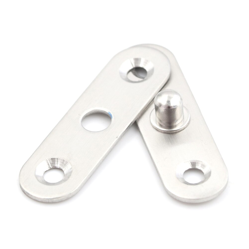 75/95/100mm meubles charnières 360 degrés charnière rotative en acier inoxydable porte Pivot haut en bas arbre