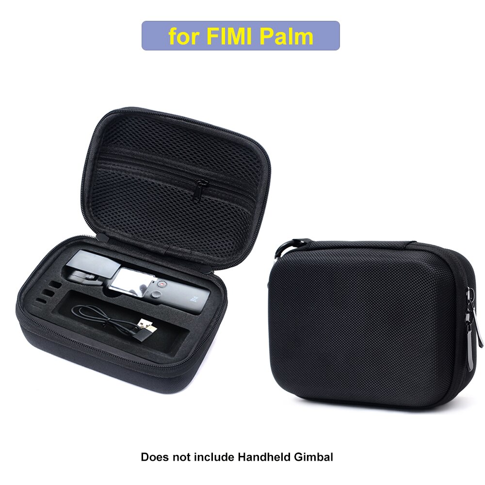tragbar Lager Tasche für FIMI Palme Handheld Gimbal Durchführung fallen Schutz Hardshell Kasten Handtasche für Fimi Palme 2 Zubehör: grau