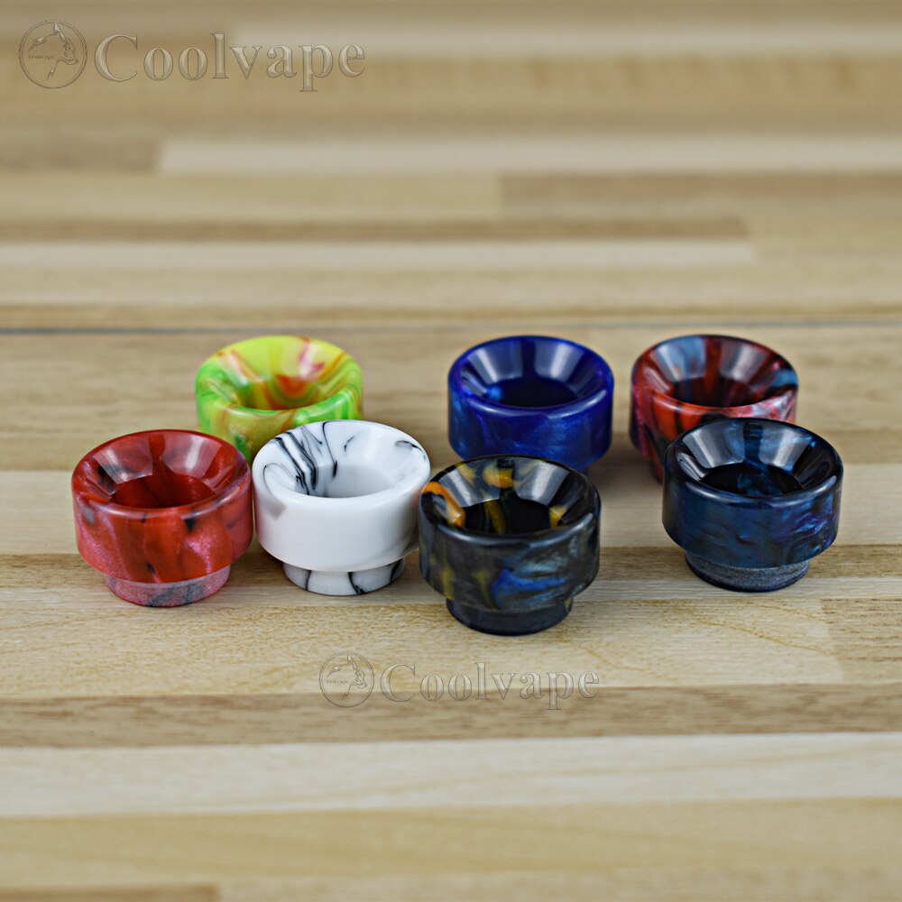 WOLF COOLVAPE Vape accessori 810 Drip Tip resina serbatoio per sigaretta elettronica bocchino per profilo RDA rivelazione GEN 2 RDA RDA rta