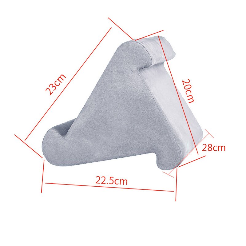 Support de coussin multi-angles pour ipad, Smartphones, tablettes, livres, liseuses, Magazines, disponible en 7 couleurs