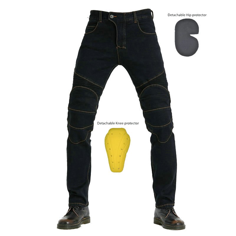 Womens Motorbike Jeans Motorcycle Denim Trousers With CE Armour - View #10