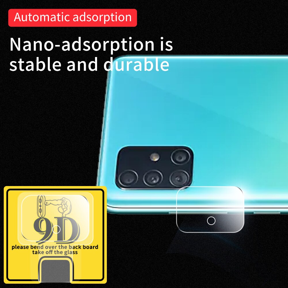 For Samsung Galaxy ​9D Camera Lens Protector Tempered Glass For Samsung Galaxy A01 A21 A31 A41 A51 A71 A81 A91 A51 5G/A71 5G