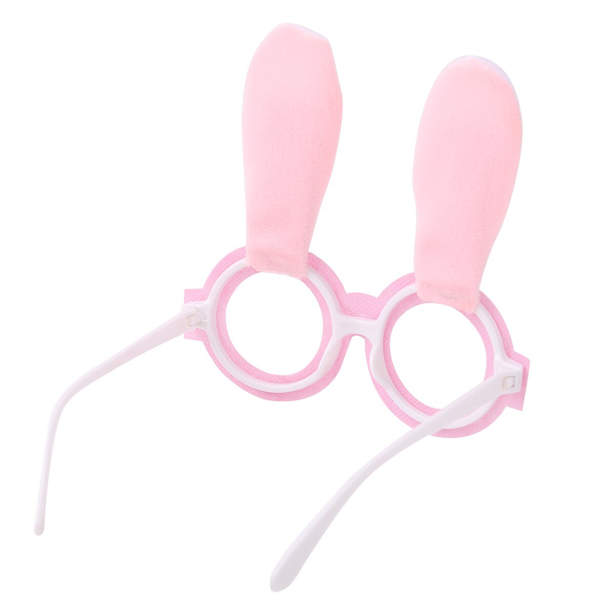 Glittery Cute Rabbit Ears Eyeglasses Frame Children Kits Birthday Eyewear Masquerade Party Cosplay Bunny Glasses Photo Prop