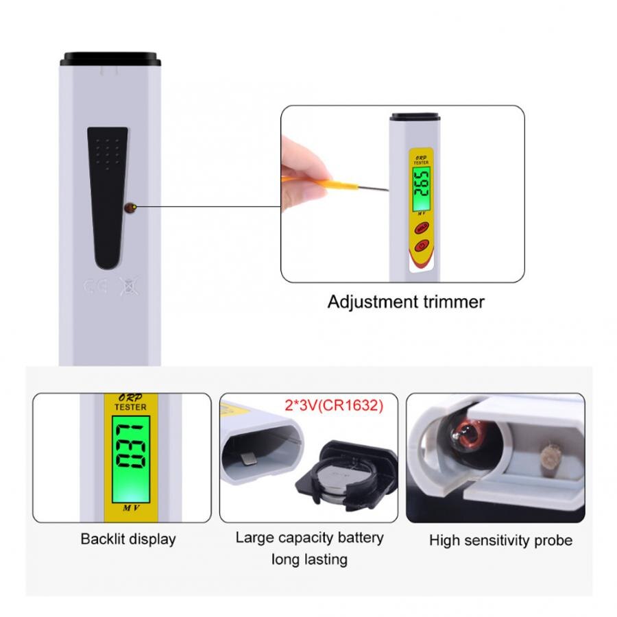 Testeur de de l'eau TDS | Mini stylo Portable, Type ORP mètre testeur de de l'eau, analyseur pour Aquarium piscine