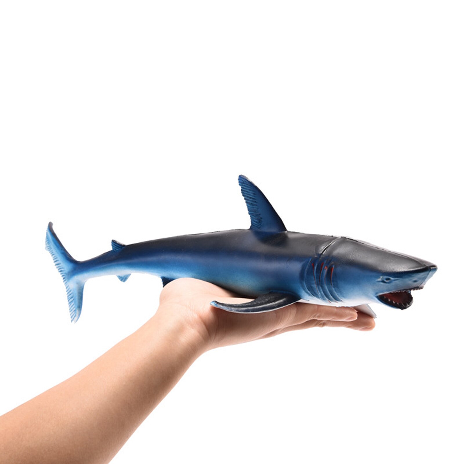 Simulation Shark Toy Vinyl Animals Figures Educational Resource Aquarium Model Accessory