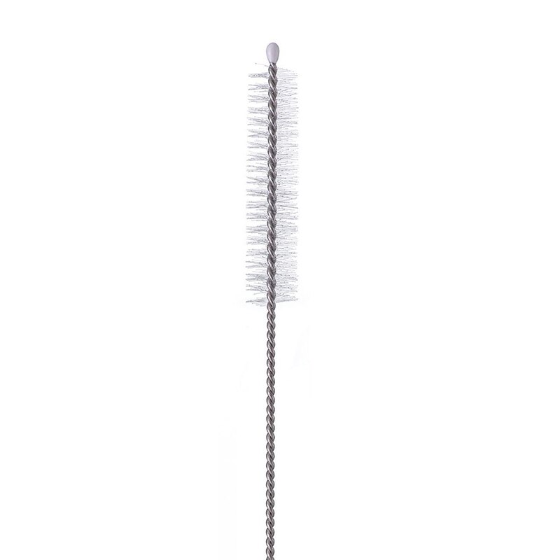 Reusable Metal Drinking Straws 304 Stainless Steel Sturdy Bent Straight Drinks Straw Bar Party Supply: Straw brush
