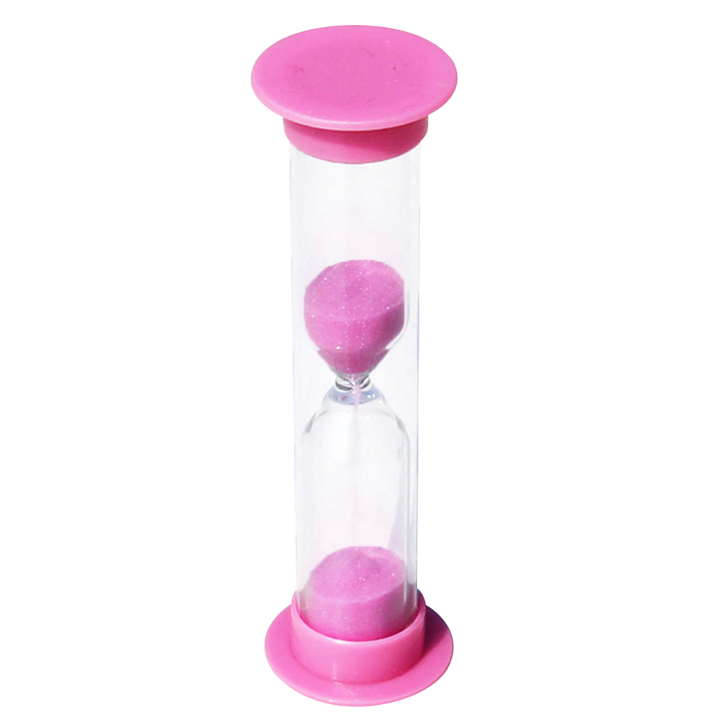 1Pc 2 minutes hourglass children Sand Timer brush Mini timer exquisite small: 1