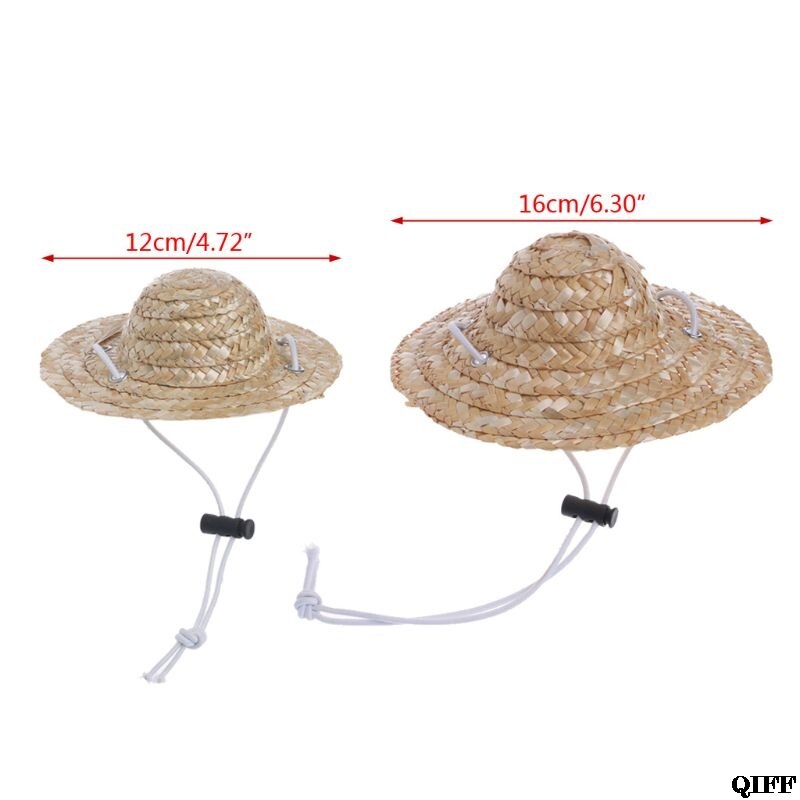 Sombrero de Estilo Hawaiano para mascotas, Sombrero para perros y gatos, accesorios para exteriores para mascotas pequeñas, accesorios para senderismo, productos para mascotas, gorros pequeños y grandes para perros