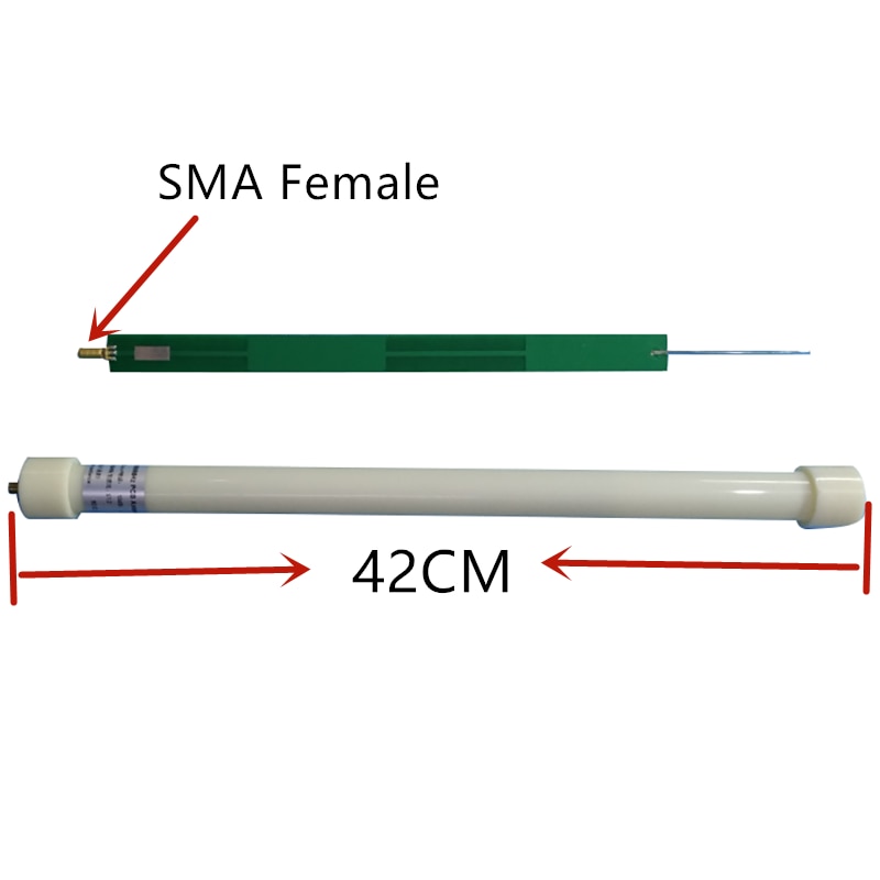 ADS-B 1090 MHz 12DB PCB Strip-lijn 4 Half-Wave Antennes SMA Vrouwelijke Voor Ontvangen Signalen