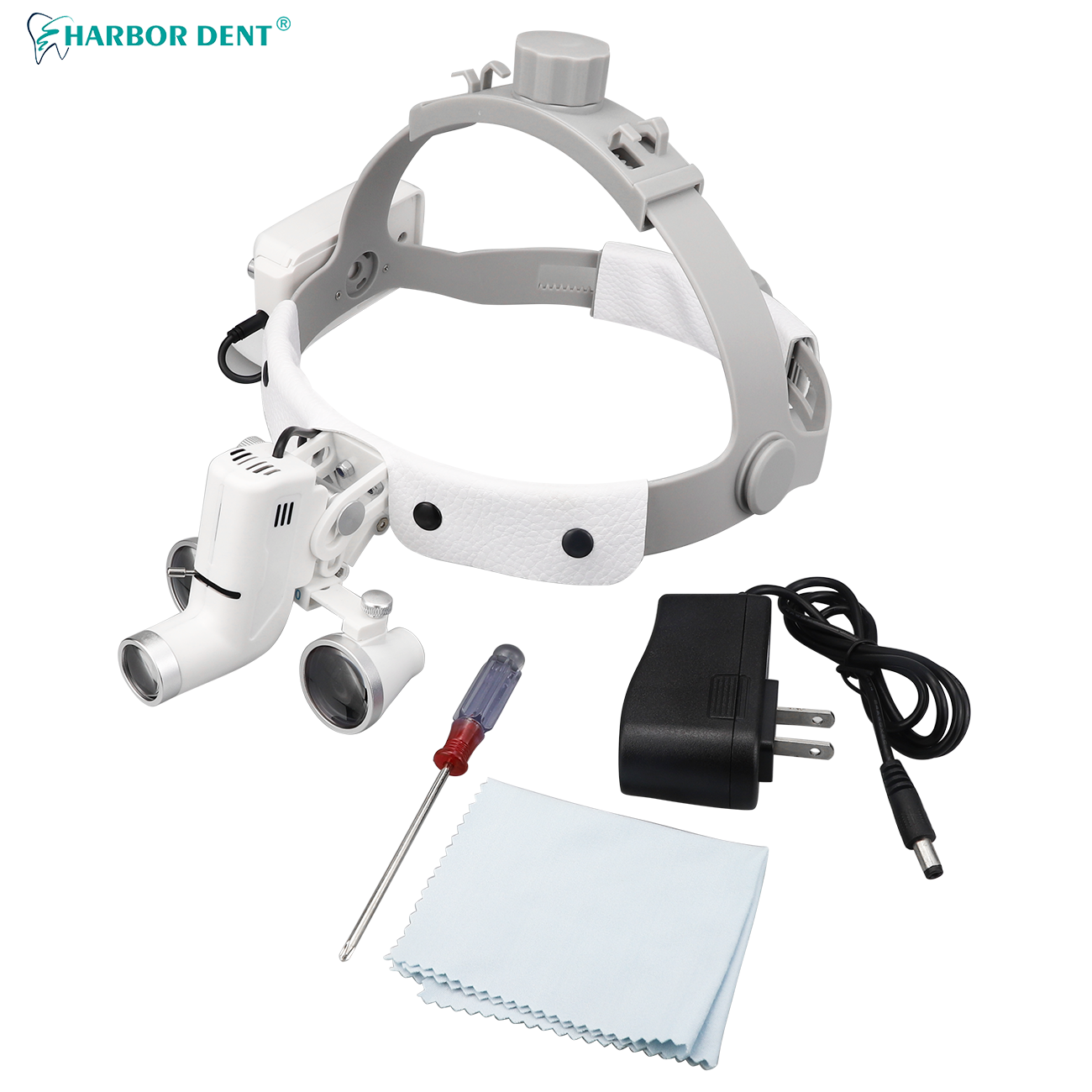 5W Dental LED Head Light Lamp For Binocular Loupes Brightness Spot Ajustable Dentist Lab Headlamp Surgical Headlight