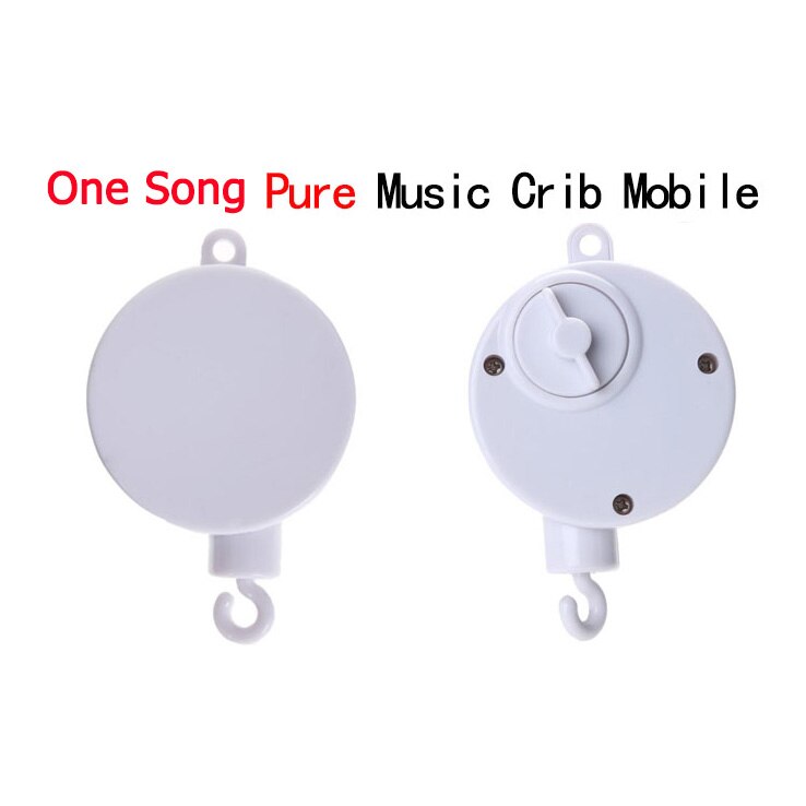 Baby Bett Glocke Spielzeug Halfter Handy, Mobiltelefon Krippe Musik Kasten Arm Halterung Weiß Rasseln Halterung Neugeborenen Glocke Krippe Spielzeug Für 0-12 monate Baby: eins Lied Musik Kasten