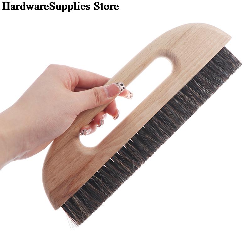 10inch Large Wallpaper Smoothing Brush Wallpaper Hanging Tool With Wood Handle Large Long Hair Brush Thicken Encryption Brush