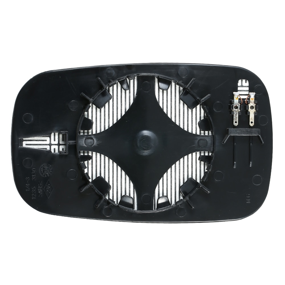 Cristal de espejo exterior izquierdo para Renault: MEGANE II 2,LAGUNA II 2,Clio III 3 negro espejo retrovisor cristal accesorios de coche