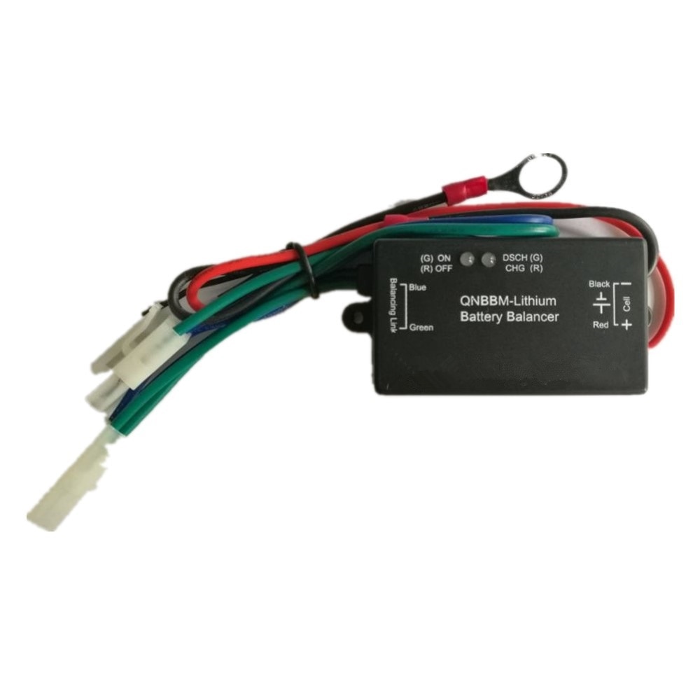 Balanceador de batería QNBBM 1S equilibrador ecualizador activo con indicador LED para batería LiFePO4 Li-ion 18650 LTO