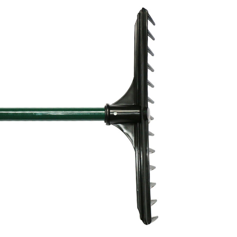 Single Side Portable Personal Use Club Golf Rake Retrieve Ball Glass Fiber Bunker Lightweight Easy Install Gardening Tools