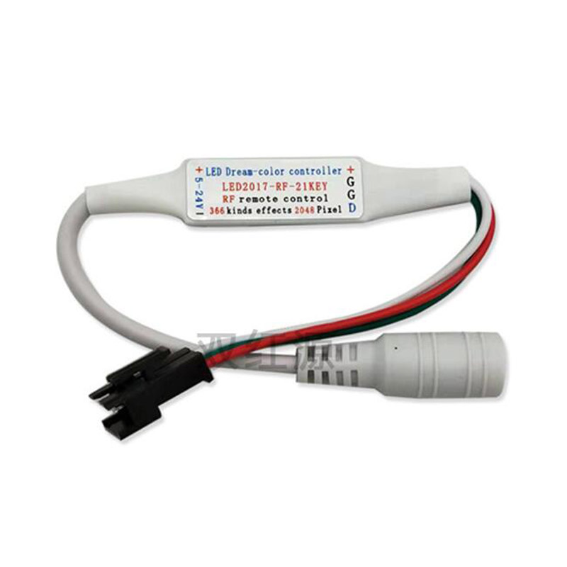 WS2812B WS2811 Led Strip Verlichting Controller 21 Toetsen Afstandsbediening Rf Draadloze Controllers Led Licht Dimmen Remote Controllers DC5-24V