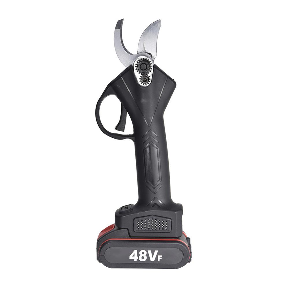 Cordless Pruner Electric Trimmer Lithium Battery Pruning Shear Fruit Tree Bonsai Branch Cutter Landscaping Scissor Garden Tool: AU