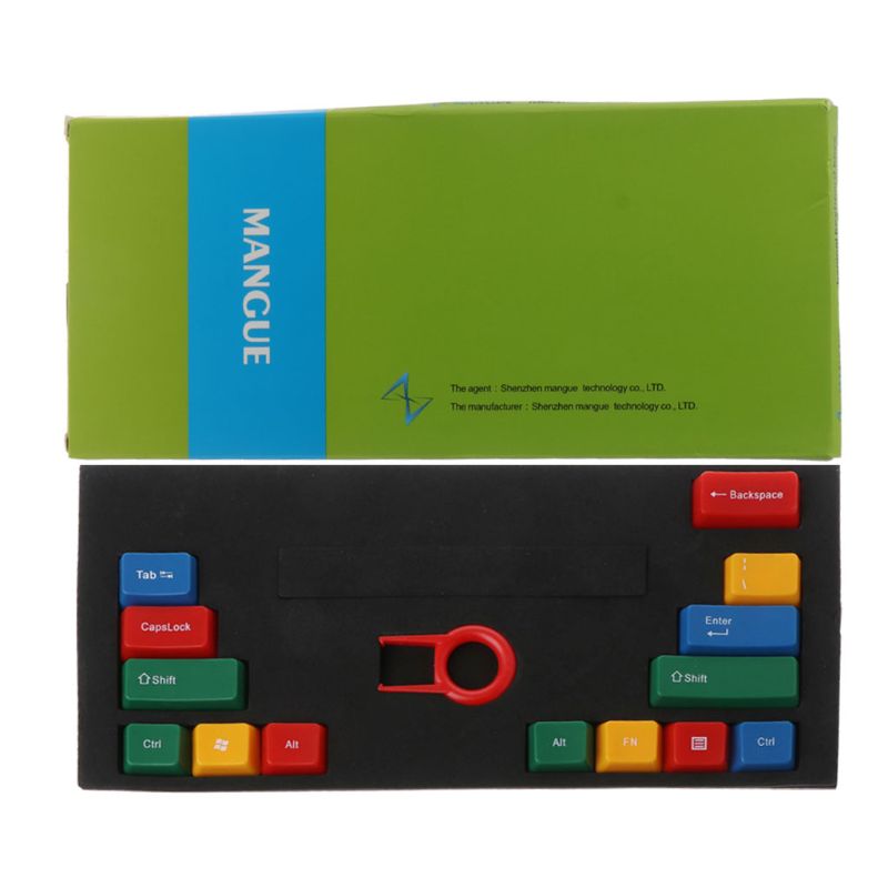 14 Keys ABS RGBY OEM Keycaps for cherry MX NOPPOO Ducky Filco Keyboard Keycap